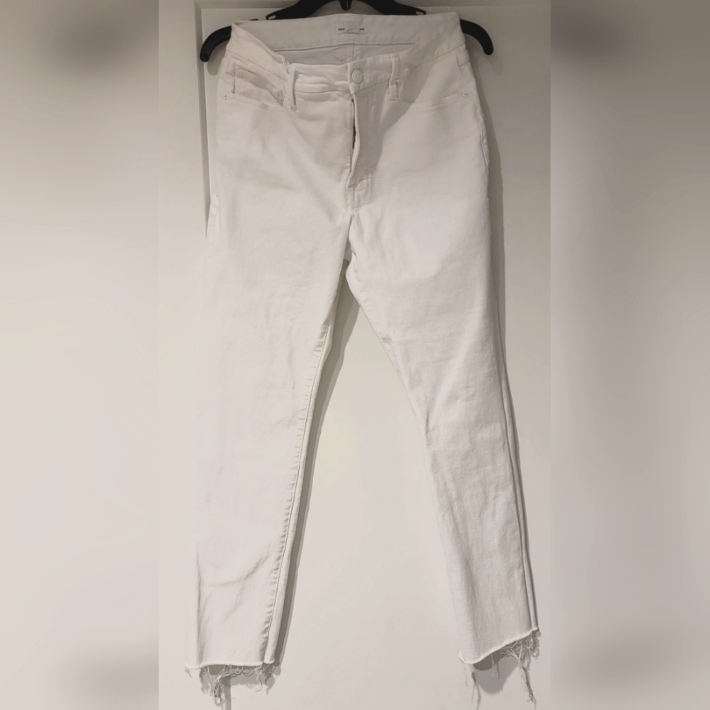 Good American white jeans